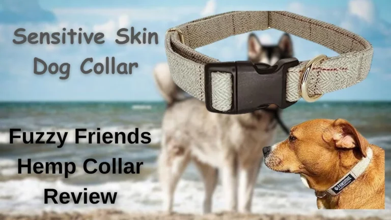Sensitive Skin Dog Collar Fuzzy